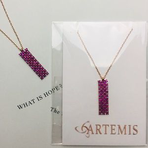 NWT Line Handmade Sterling Silver Necklace